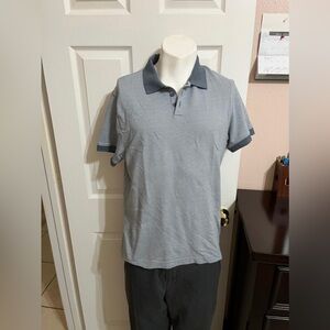 (20) Larsson & Co Men's Gray Polo Shirt